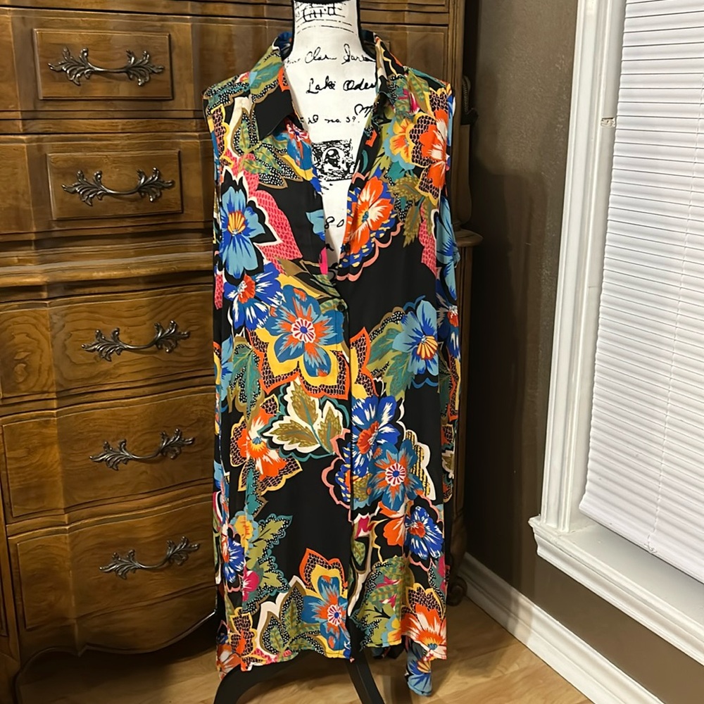 Spense woman High Low Shirt Dress, sheer
Tunic
